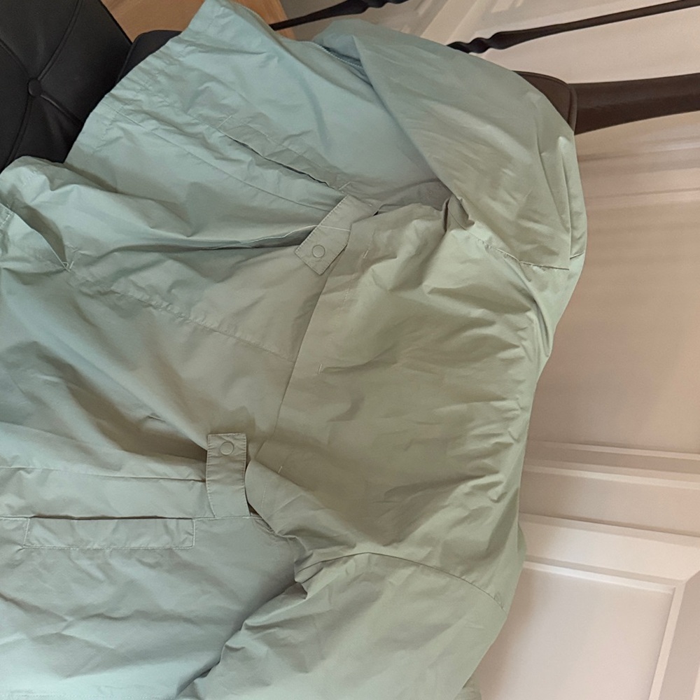 Columbia Mint Green Hooded rain jacket - Picture 3 of 3